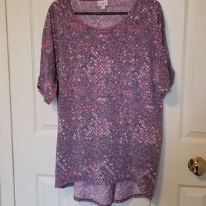 Floral tunic top